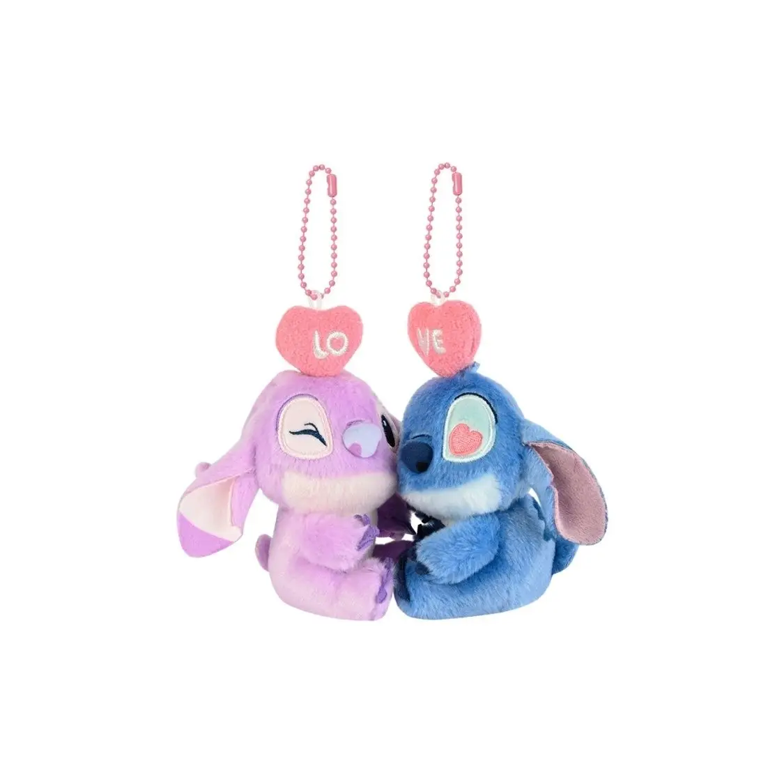 11cm Disney Animation Stitch Hug Magnetic Plush Combination Pendant, Backpack Dress, Keychain, Birthday Gift