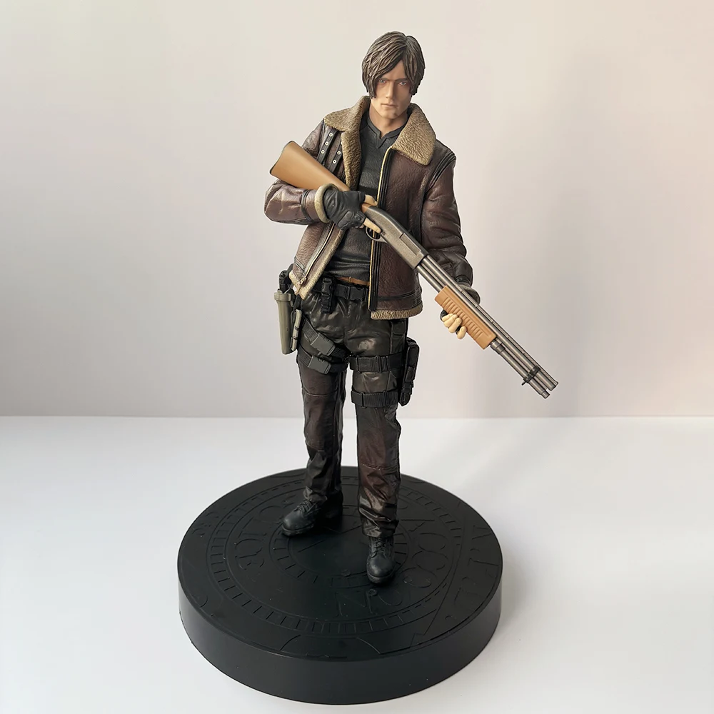 33cm Resident Evil Figures Anime Biohazard Game Leon S. Kennedy PVC Action Figure Model Toys Collection Doll Gift