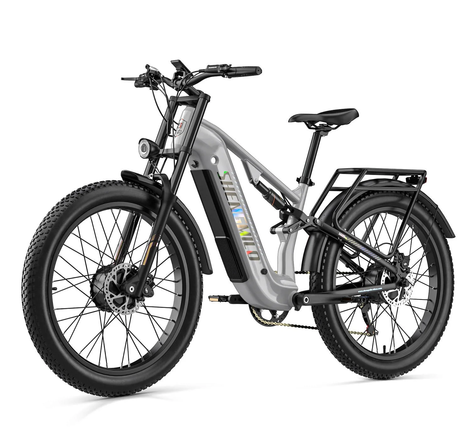 Electric Bike S600 Dual Motor 2000W 48V35AH Dual Battery 26 Inch Wide Tire Mountain E-Bike All Terrain Off-Road Electric Bicycle image 3