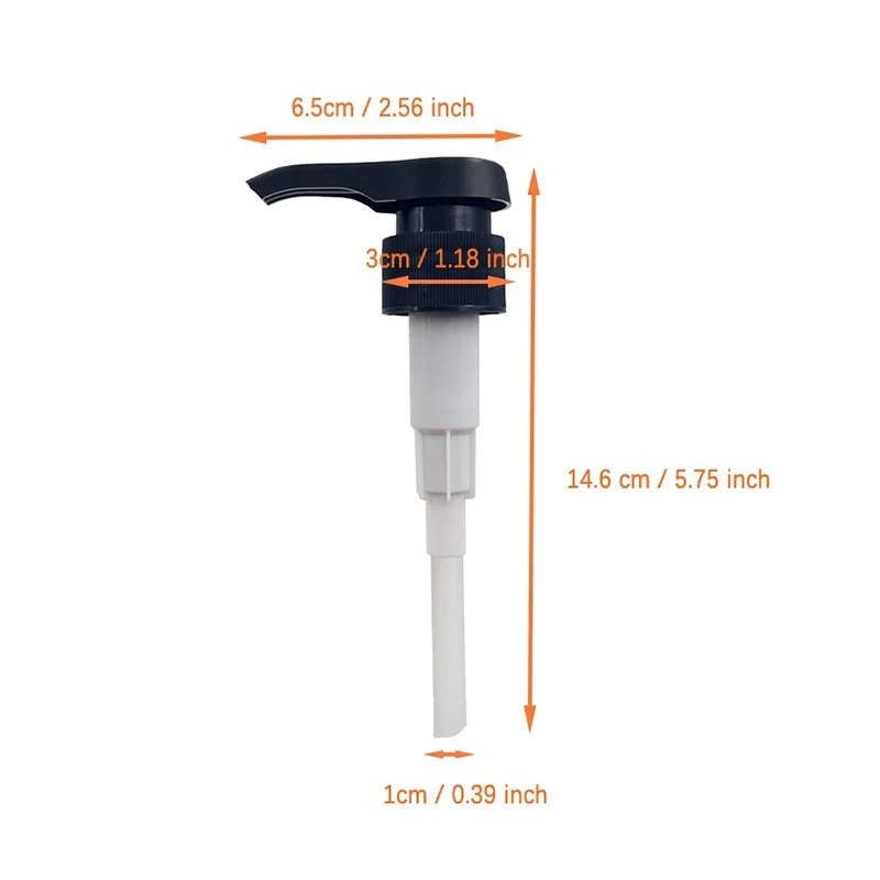 Bomba de xarope de 1 unidade compatível com concentrado de café de 6 fl oz, acessórios de distribuição de bomba de concentrado de café