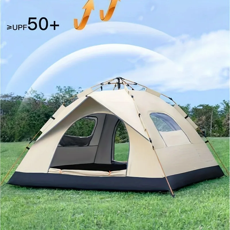 Tent Outdoor Portable Folding Camping Equipment Fully Automatic Camping Tent Outdoor Picnic Supplies Mosquito And Sun Protection