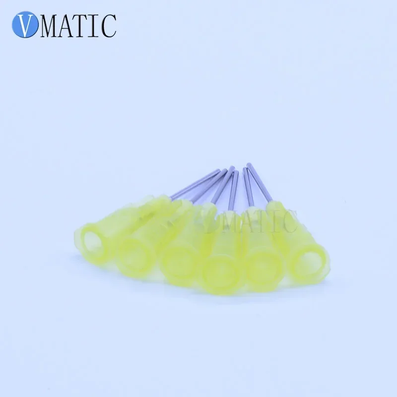 Free Shipping 100Pcs High Quality 0.5'' 20G Precision Adhesive Plastic Blunt Dispensing Glue Needle / Blunt Tip 1/2 Inch