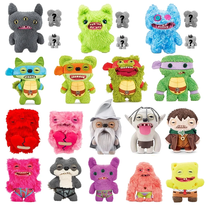 

Original Fuggler Plush Toys Ugly Monster Teenage Mutant Ninja Turtles Cute Fuggler Tooth Monster Fill Plush Dolls Toys Gifts