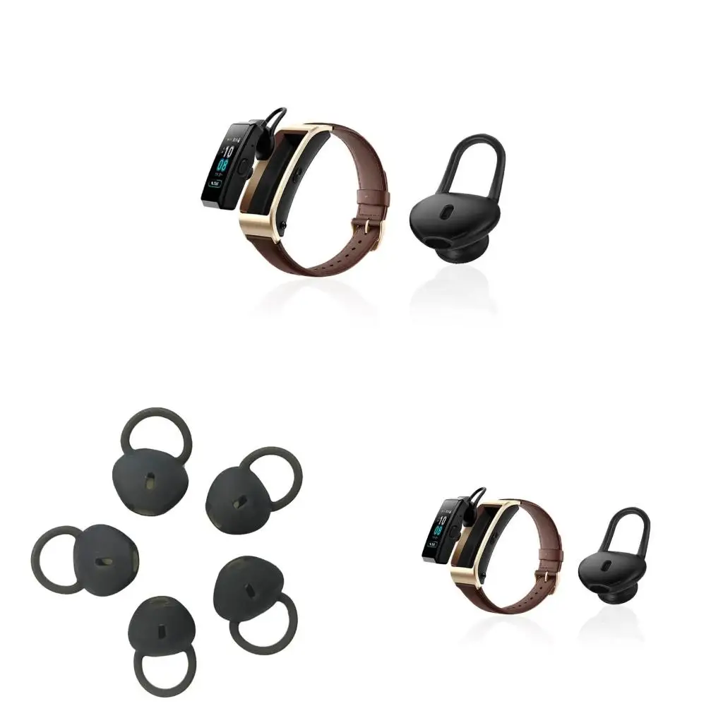  Noise Reduction Silicone Earplugs Anti-noise Ear Plugs for  TalkBand B5 Lite Earphone Ear Tips