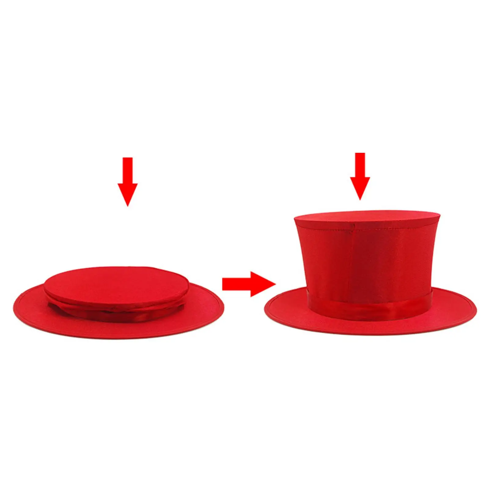 

Opvouwbare Lente Hoed Props Performance Creatieve En Grappige Props Object