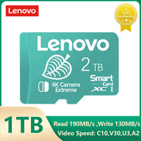 New Original Lenovo Micro TF SD Card 2TB 1TB 512GB High Speed Memory Card 256GB 128GB Class TF Card For Drone Equipment Audio PC