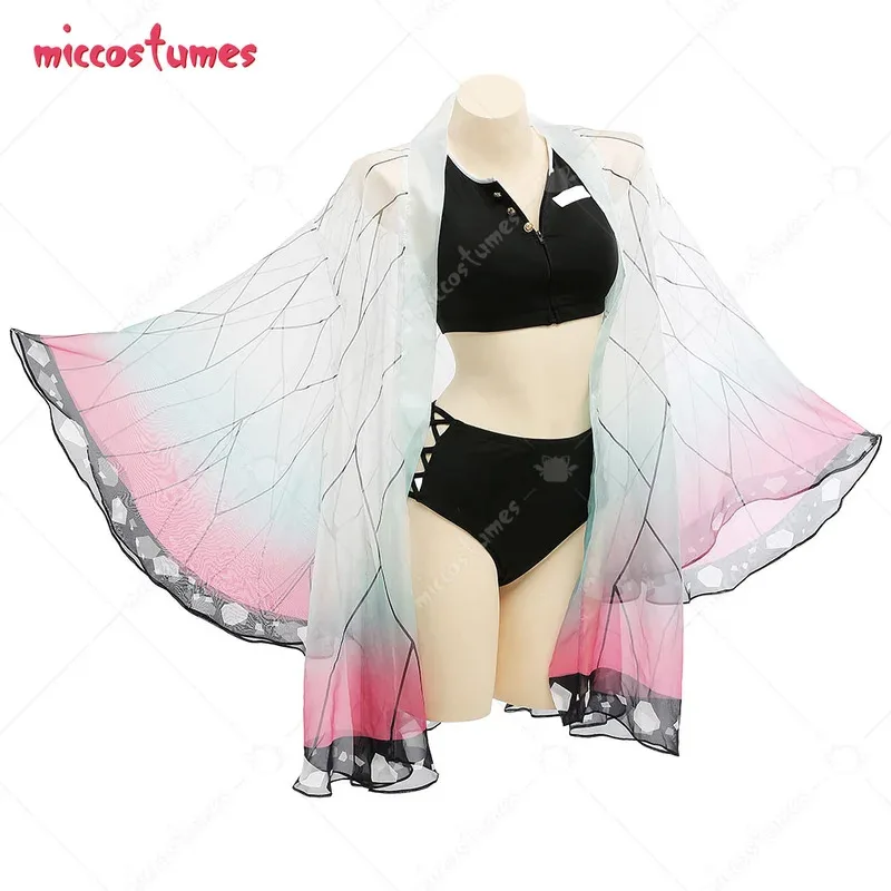 

Женский купальный костюм из двух предметов, купальный костюм, купальный костюм с ремнями, кимоно с принтом бабочки, накидка Haori