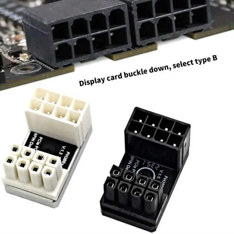 R53C Aluminium 180 Grafikkartenanschluss 8 Pin -Lenkadapter