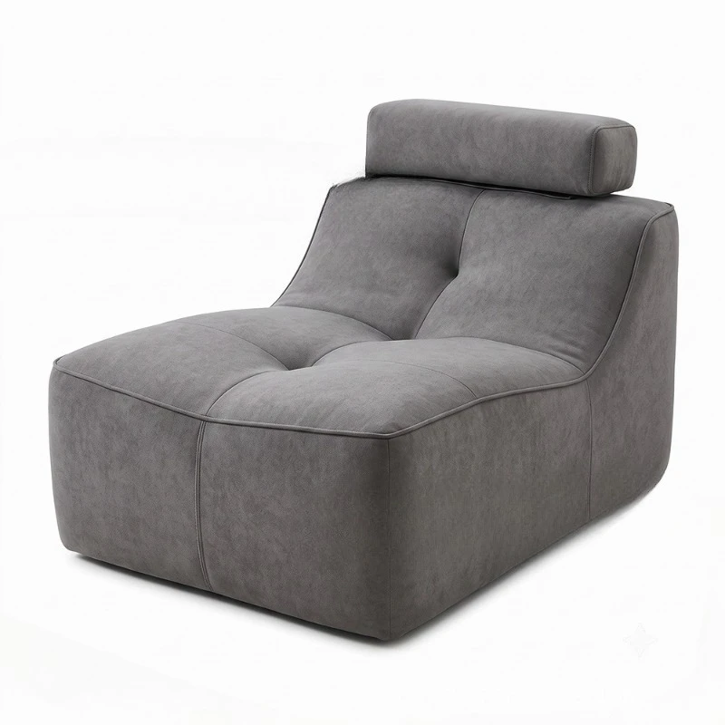 Vacuum compression sponge sofa, living room bedroom single sofa, sitting and reclining sofa chair