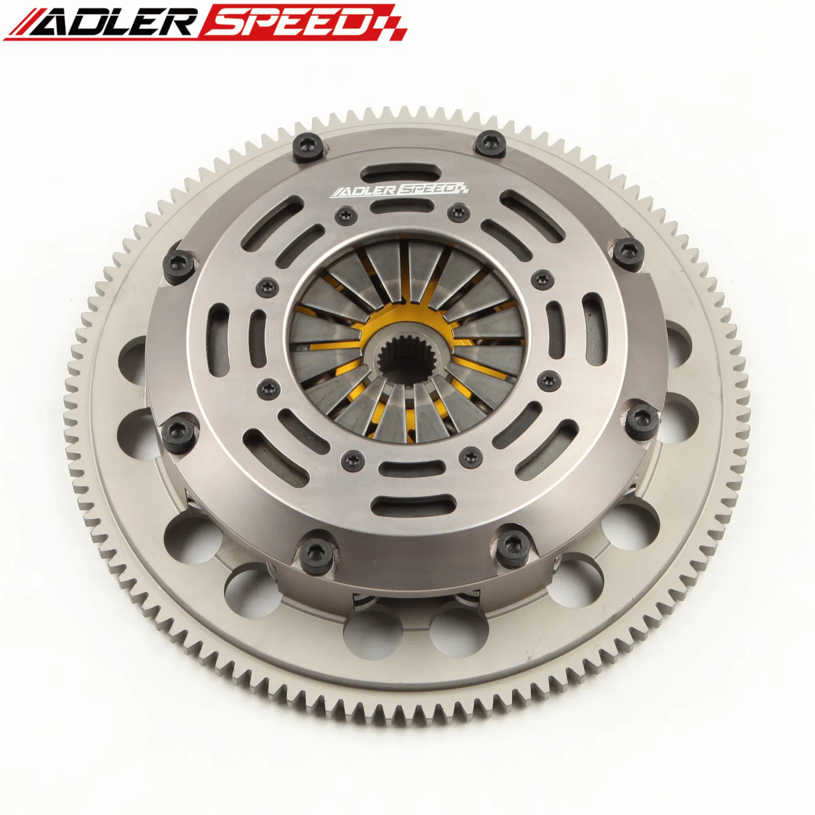 ADLERSPEED Racing/Street Clutch Twin Disc Kit For Mazda MX-6 Protege 626 / Ford Probe 2.0L