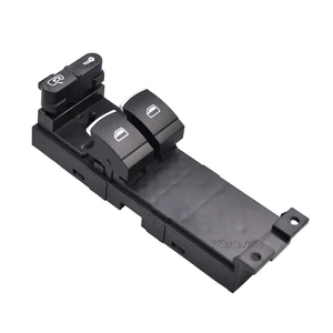 نافذة كهربائية مفتاح رافع وحدة التحكم ماستر تحكم أسود استبدال فولكس فاجن بورا جولف 4 باسات 3B 3BG مقعد 1J3959857 جديد 8 وحدة تحكم علبة التروس للجولف MK4 الرئيسية للمبيعات - No8