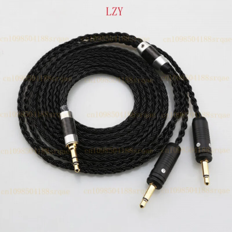 

Silver Plated Headphone Cable For Clear for Celestee NEW Focal for ELEAR French Utopia