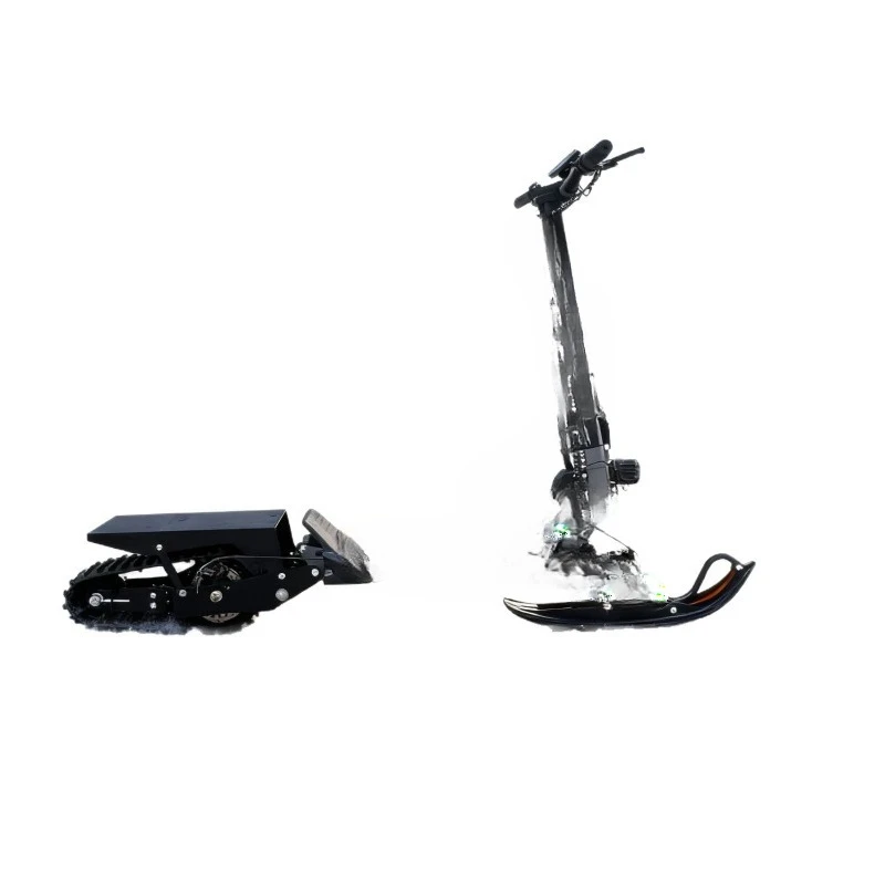 

New Adult Snowmobile, Ski Car Children's Electric Scooter Winter Ice Ski Car, Non-Skid Track Snowboard