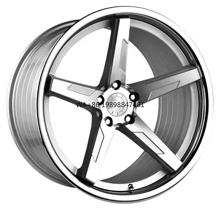 Direct-from-manufacturer New Forged Aluminum Alloy Wheels Bright Finish 30mm ET 16-24 Inches T6061-T6 Alloy