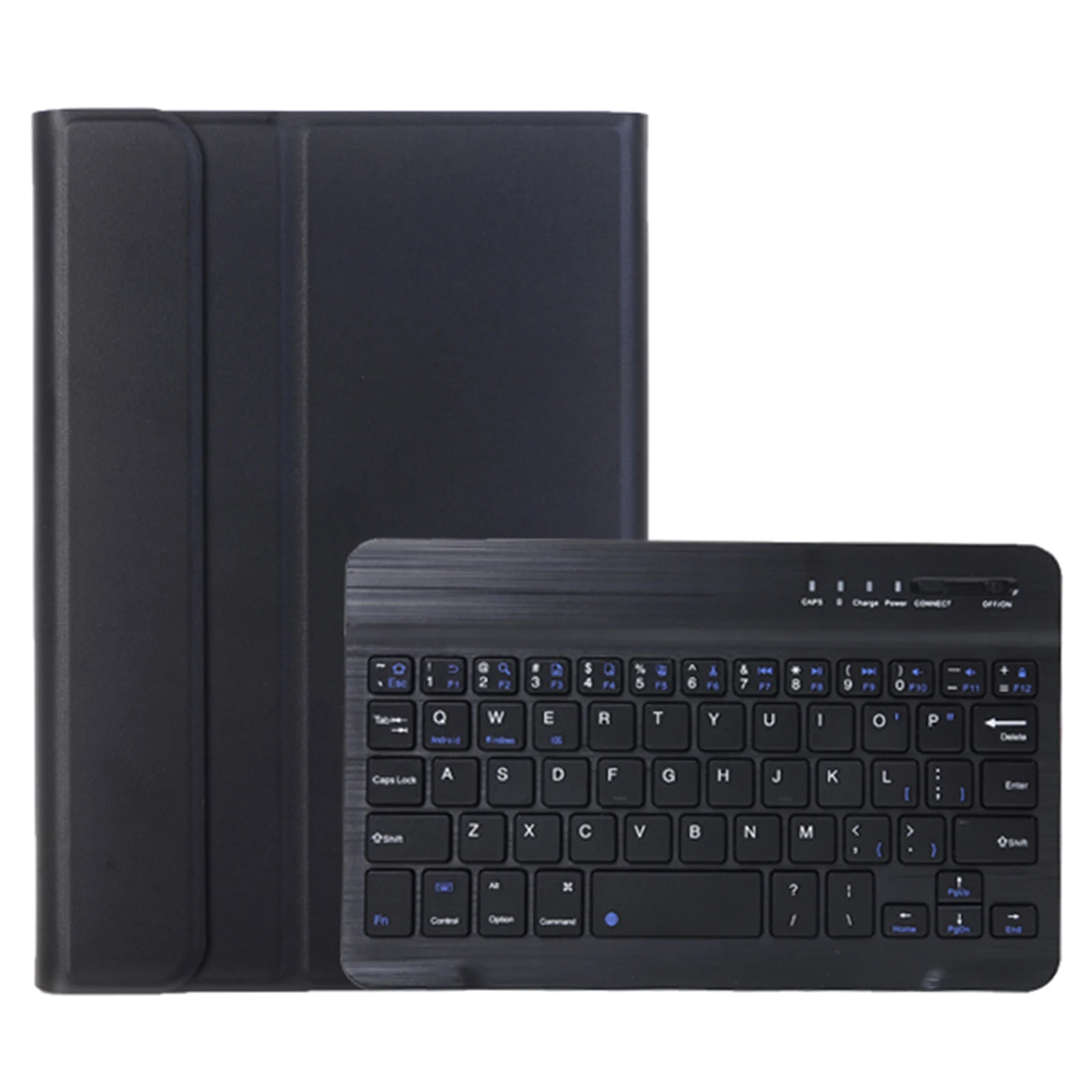 

A0M7 For Lenovo Tab M8 (4th Gen) 2023 TB-300FU Leather+TPU Tablet Cover with Bluetooth-compatible Keyboard