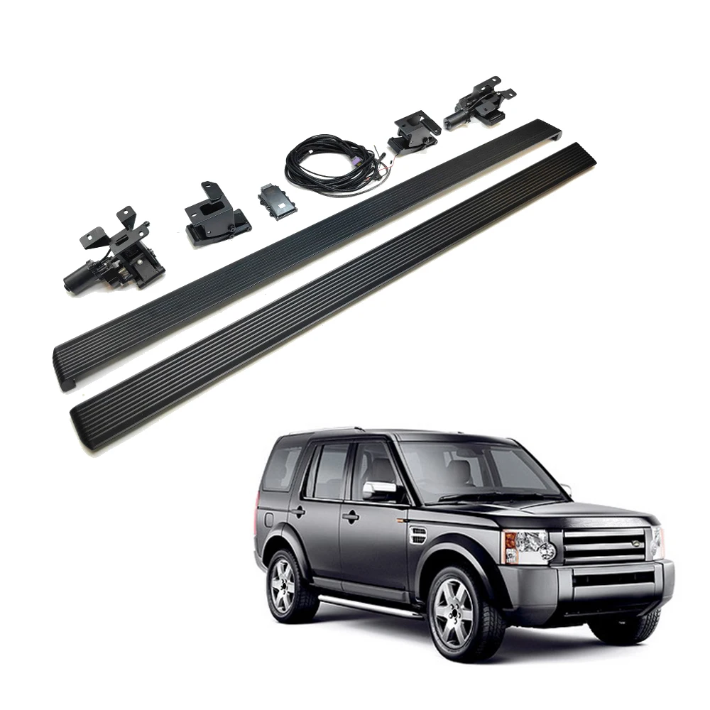 

Aluminium Running Boards Electric foot pedal For Range Rover Discovery 3 Power Running Boards