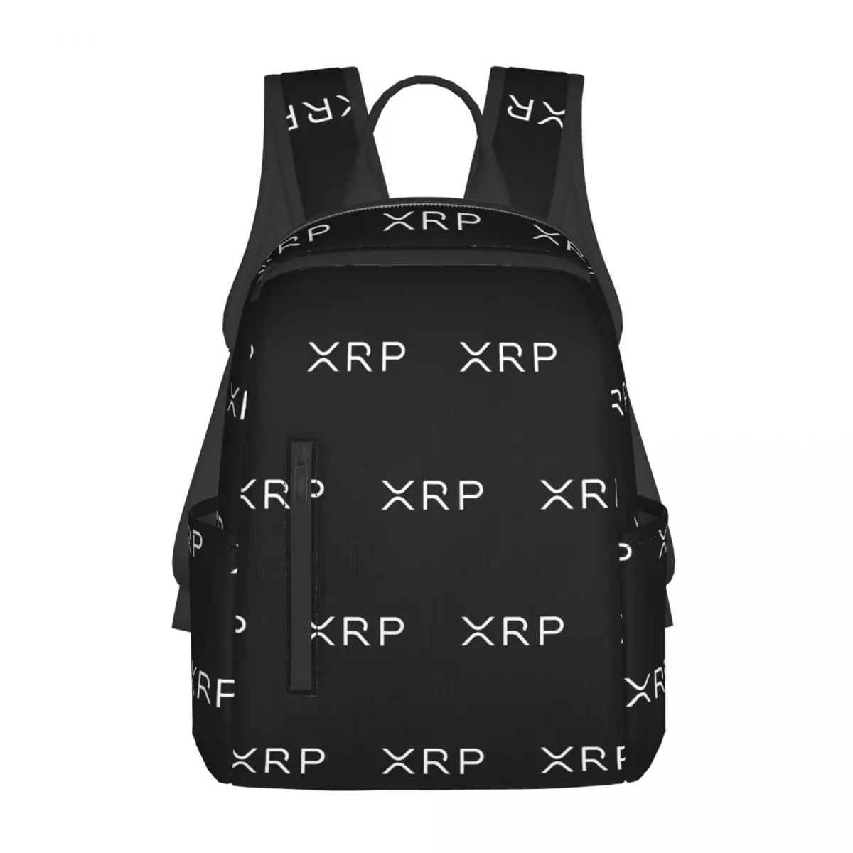 

XRP Ripple To The Moon Backpack Large Capacity Kids BookBag School Bag Shoulder Bags for Men Women