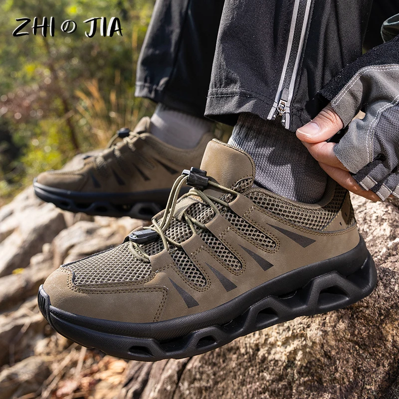 Spring Summer Large Outdoor Casual Shoes Couple Sports Shoes Travel Walking Training Sneaker River Tracing Quick Drying Footwear