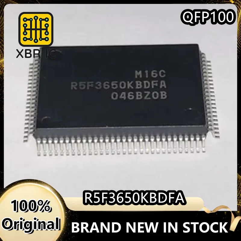 (2/10 Pieces) R5F3650KBDFA R5F3650 QFP100 integrated circuit Chip Original Authentic, in Stock and Shipped Quickly