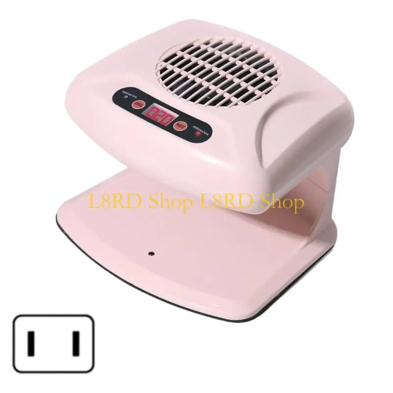 L8rd Warm en koele windnagroger nagels Poolse droger Nagel droogventilator met automatische sensoren 300W lucht nageldroger