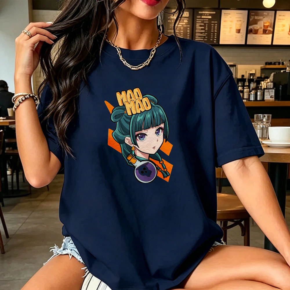 Cute Mao Mao Graphic Tee The Apothecary Diaries Anime Cool Girl Streetwear Shirt Trendy Unisex Cotton Top Japanese Anima Fan Tee