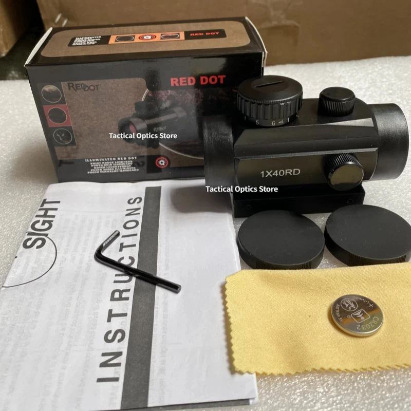 1X30mm Red Dot Sight Scope Tactical Riflescope Green Red Dot Collimator Reflex Sight Hunting Opticals For 11mm/20mm Rail Mount