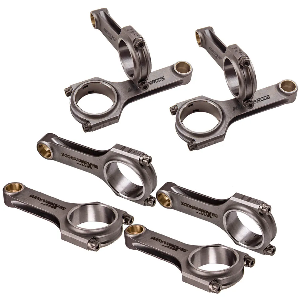 

8PCS Forged Connecting Rods For BMW M5 4.4L Engine ARP2000 800HP 138.5mm Conrods Balanced Floating H-Beam Cranks EN24