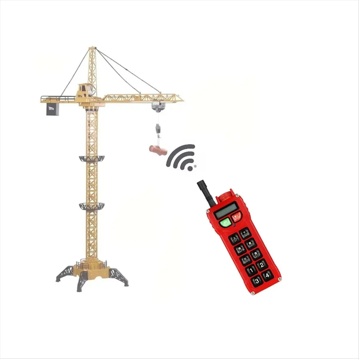 (A26M) Industrial Remote Control Overhead Crane Wireless Remote Switch Electric Hoist Crane Waterproof Remote Control