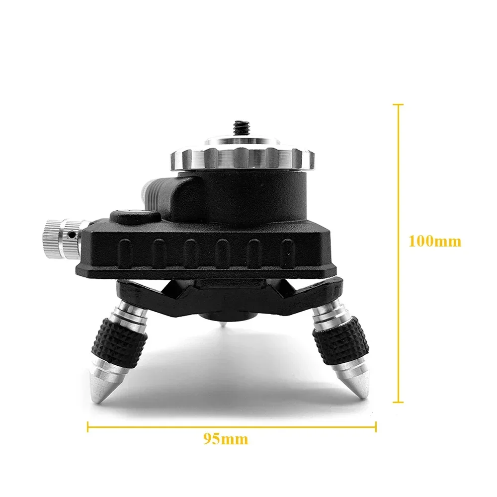 Aluminum Alloy Laser Level Tripod Bracket 360 Degree Rotating Fine-tuning For Moving Base Tripode para nivel laser