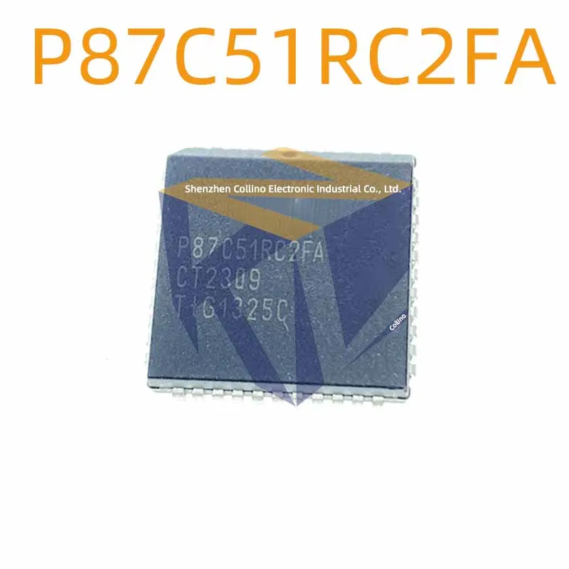 2pcs P87C51RC2FA P89C51RD2FA P89C668HBA PSD311A-20L P51XAG30KBA STC12C5A60S235I PLCC44