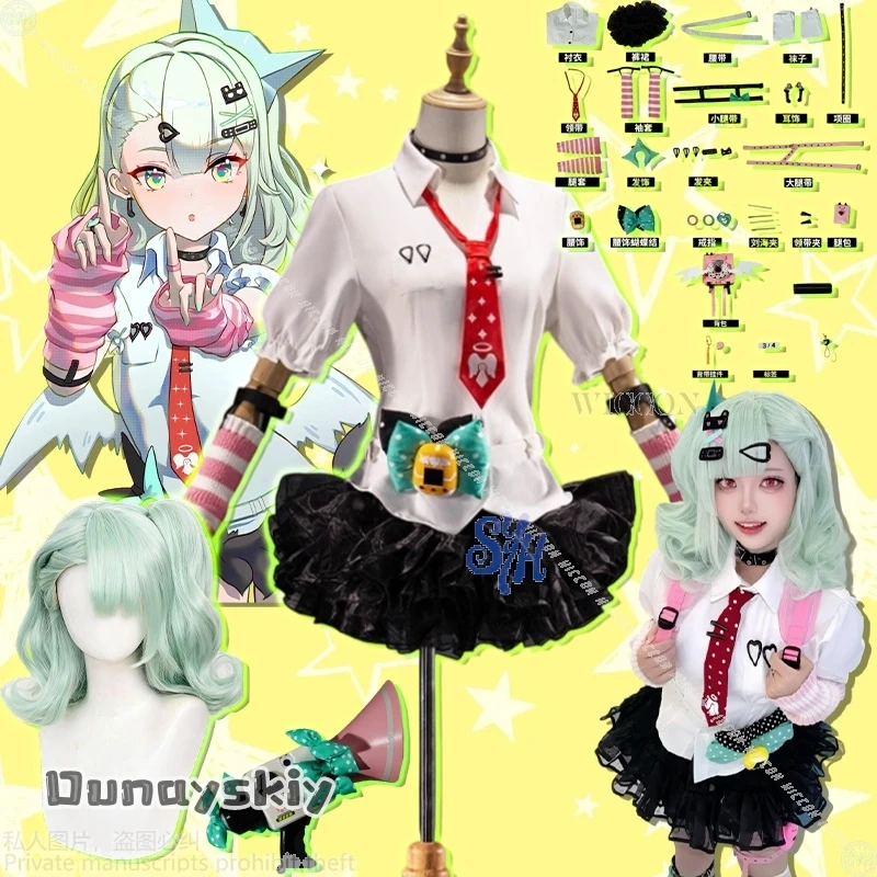 

Игра Zenless Zone Zero Хэллоуин Косплей Anioły Of Delusion Kawaiii Jirai Kei Girls Groups Love Idol Chinatsu {Dunayskiy}Lolita