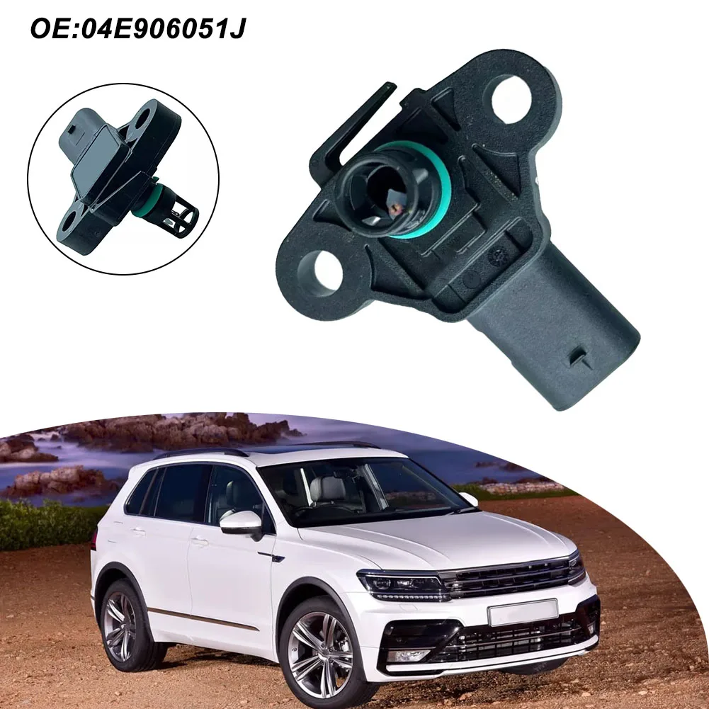 

Charge Air Sensor 04E906051J Sensor Lightweight Premium Materials Wear Resistant ABS Material High Universality Fitment