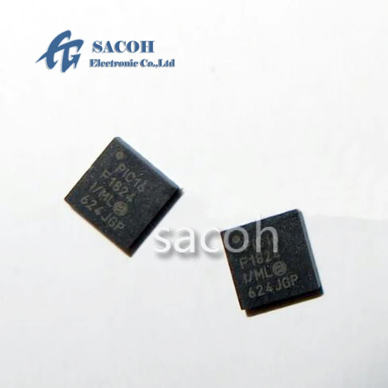 

(SACOH Electronic Components) PIC16F1824-I/ML 5Pcs 100% IC Chip integrated circuit