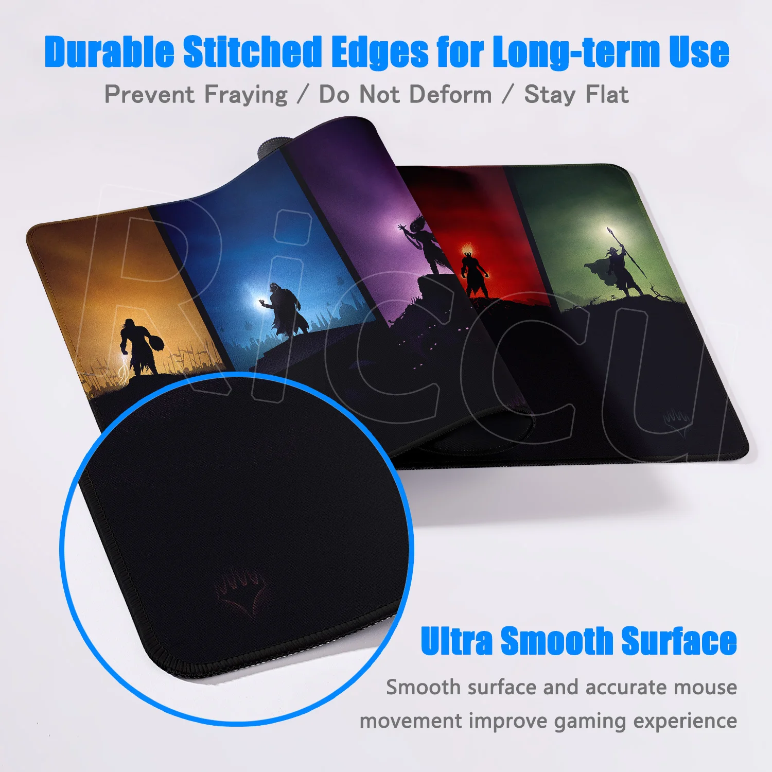 M-Magic The Gathering Large Gaming Mousepad 40x90cm Keyboard Gamer Mouse Pad Xxl Speed Table Mat Anime Rubber Non-slip Mice Rugs