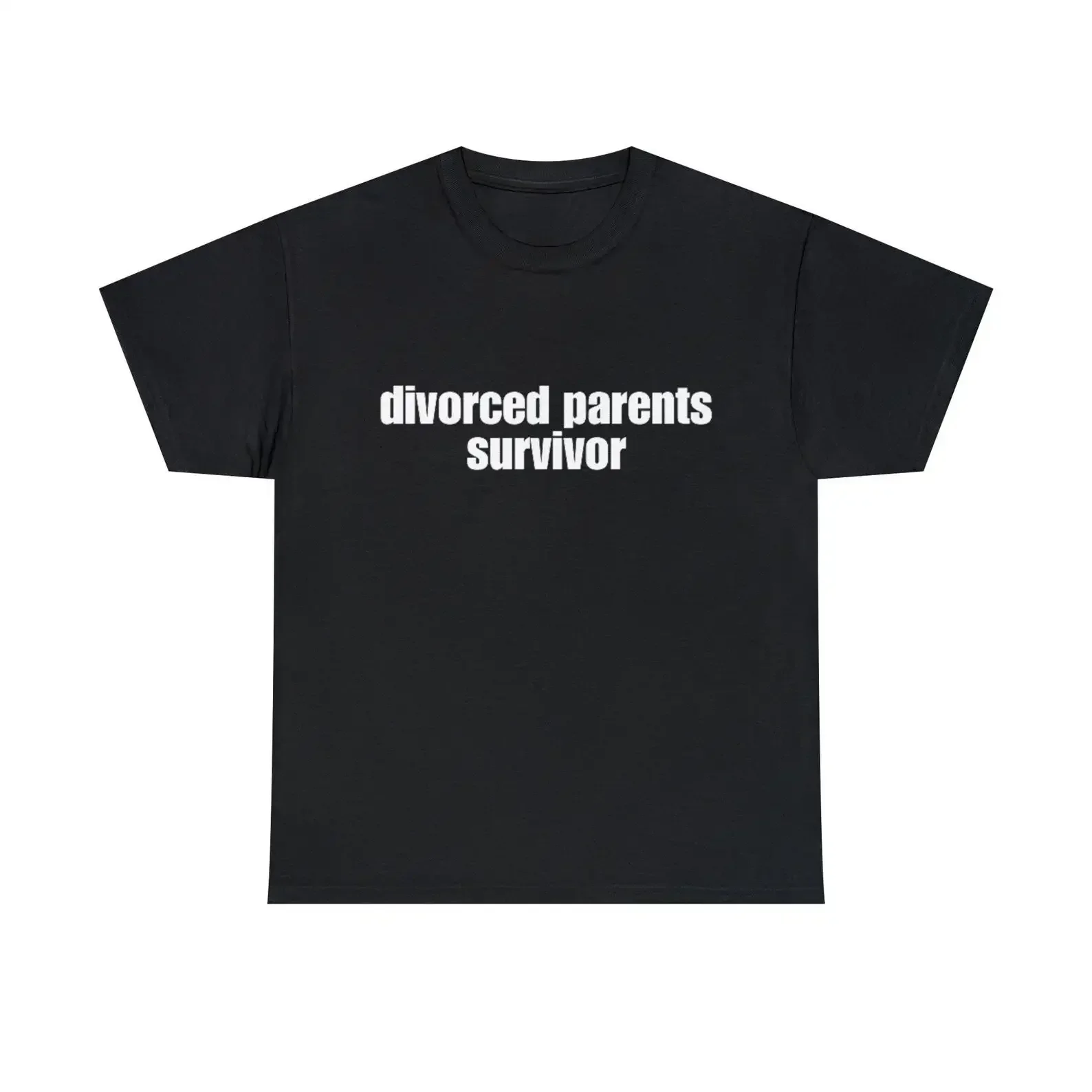 Divorced Parents Survivor Funny T Shirt