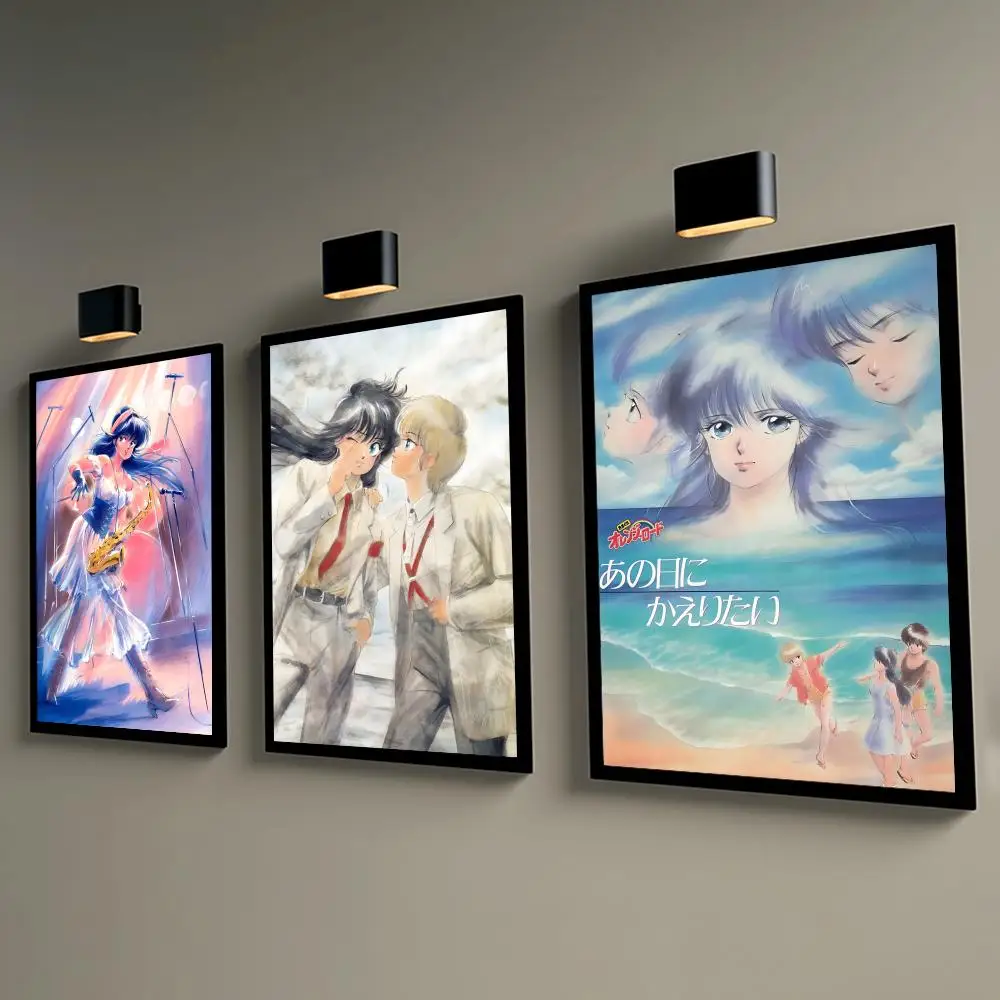 Anime K-Kimagure O-Orange Road Movie Poster DIY Sticky HD Wall Decor Anti-wrinkle for Bedroom room Family Life Pet anime