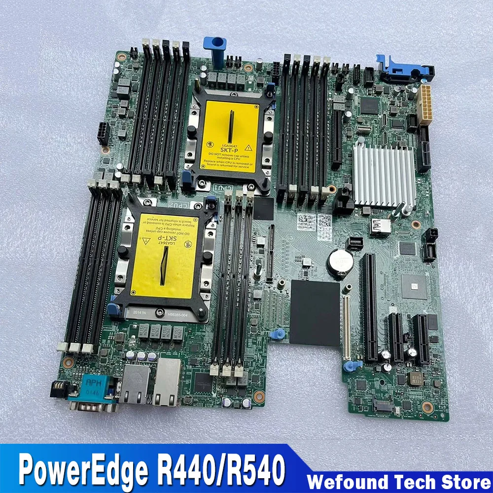 

0WKGTH 0N28XX 08CYF7 04JN2K NJK2F для серверной материнской платы DELL EMC PowerEdge R440/R540 WKGTH N28XX 8CYF7 4JN2K