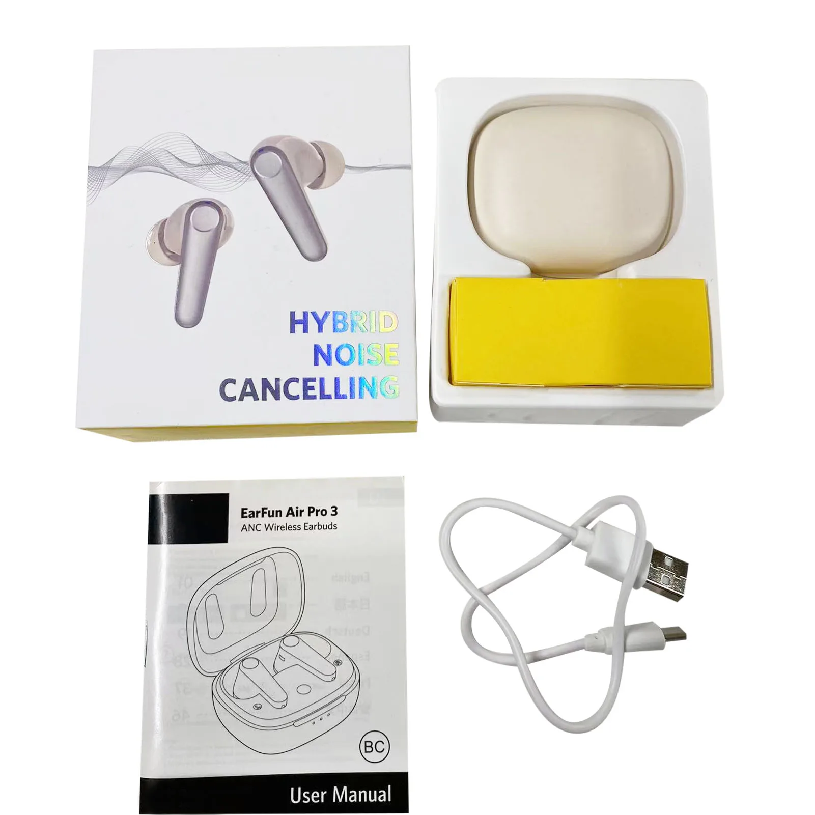 Auricolari wireless Bluetooth 5.3 con cancellazione del rumore 6 microfoni IPX5 resistenti all'acqua 45 ore di riproduzione lunga Auricolari wireless