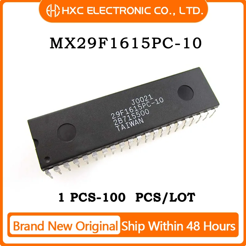 

5/10/50/100PCS 100% NEW MX29F1615PC-10 MX29F1615PC DIP42 CHIP