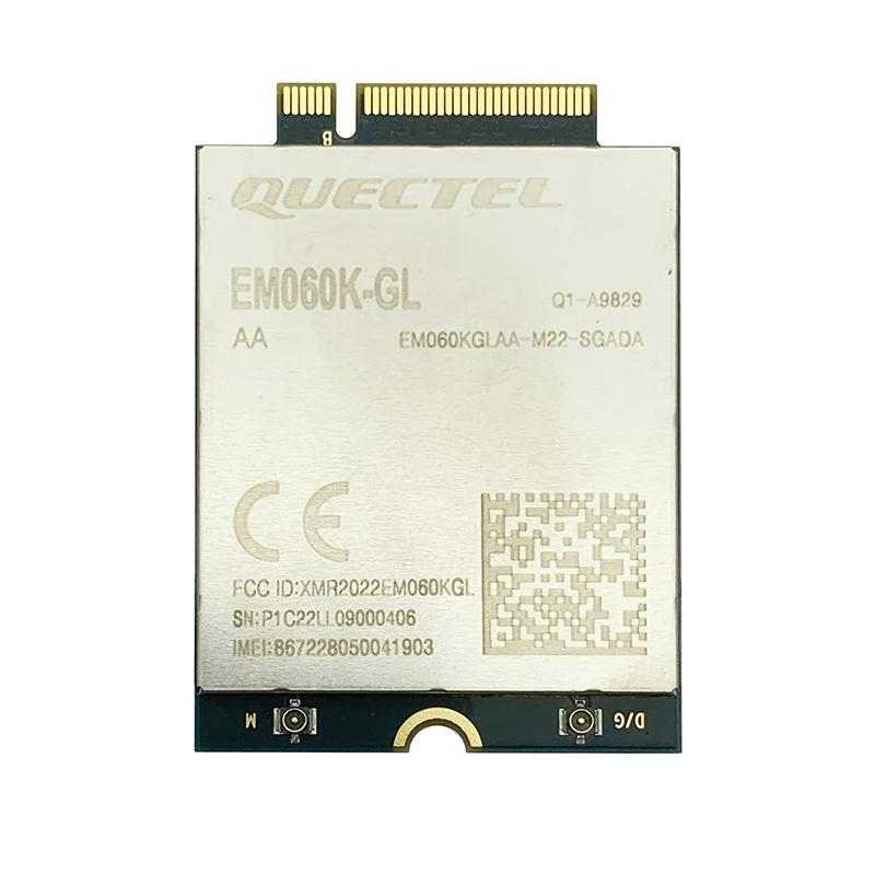 Quectel EM060K-GL LTE Cat6 M.2 Module Compatible With EM05-G EM06-E EM12-G EM120K-GL EM120R-GL EM160R-GL 5G RM500Q RM502Q Modem