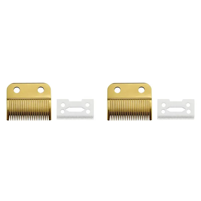 LLCS-2X Para Wahl Magic Clip Cord & Cordless, Cuchilla de Repuesto + Cuchilla de Corte - Dorada