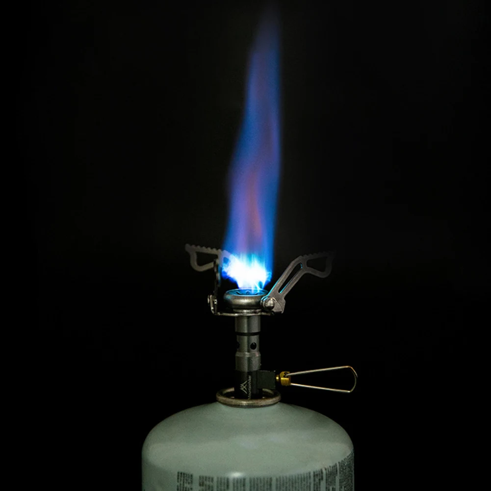 

Складная походная плита, мини-печь для кемпинга, легкая портативная печь для выживания, 2500 Вт, уличная газовая горелка, головка для приготовления пищи на открытом воздухе