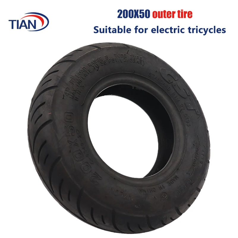 200x50 tires CST high-performance and high-quality small electric scooter outer tire 8-inch inflatable tire