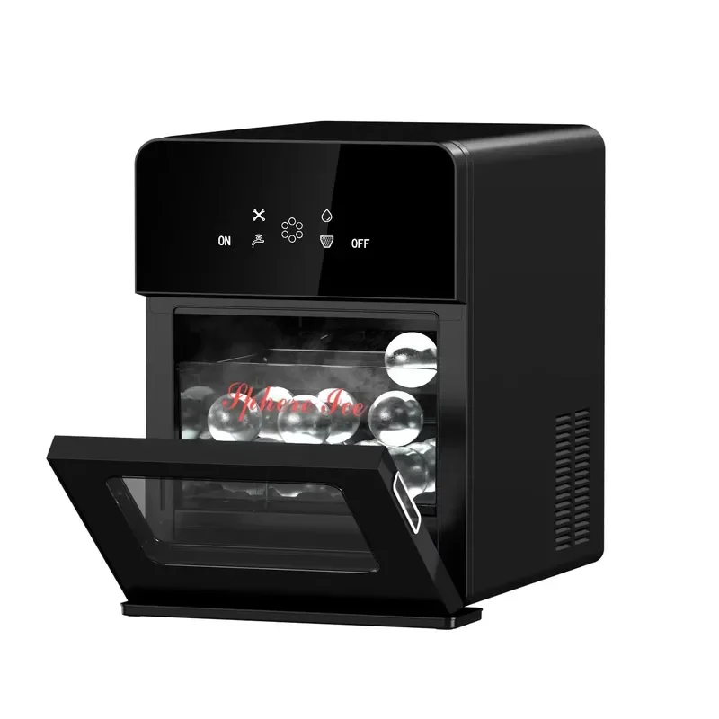 For Cross-border export Single 4 Desktop Small Commercial Nissan 10kg Diameter 5cm Large Ice Hockey Ice Machine