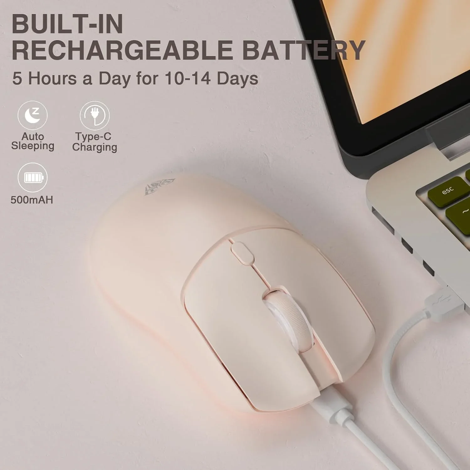 AULA SC580X トライモードワイヤレスゲーミングマウ - Tablet Pc Accessories のレビューと価格