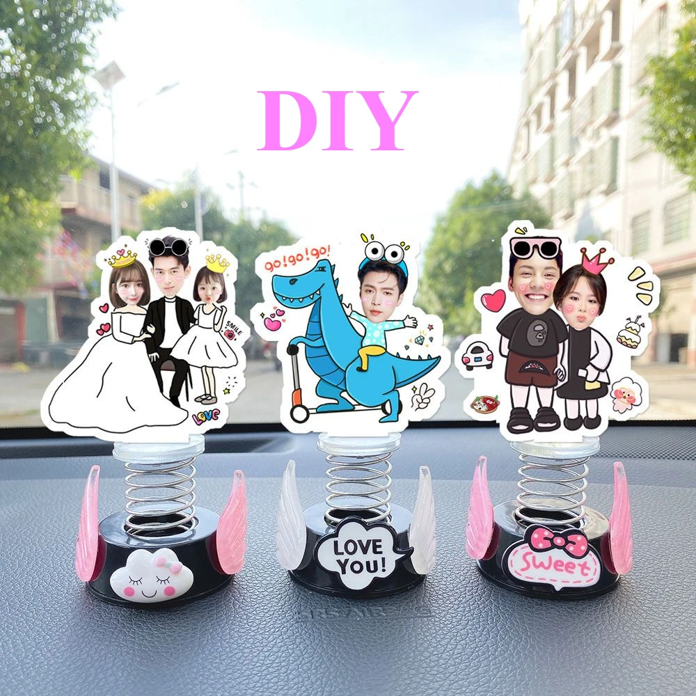 

Photo Custom Acrylic Ornaments DIY Picture Family Father Mother Kids Gift Craft Decoration Creative Desktop Figurines Room Decor