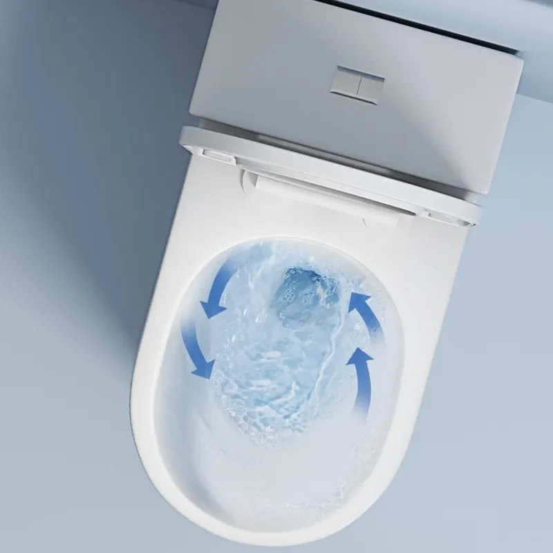 for New Rimless Ordinary Toilet Siphon Free Groove Free Household Small Apartment Large Diameter Deodorant Silent Toilet