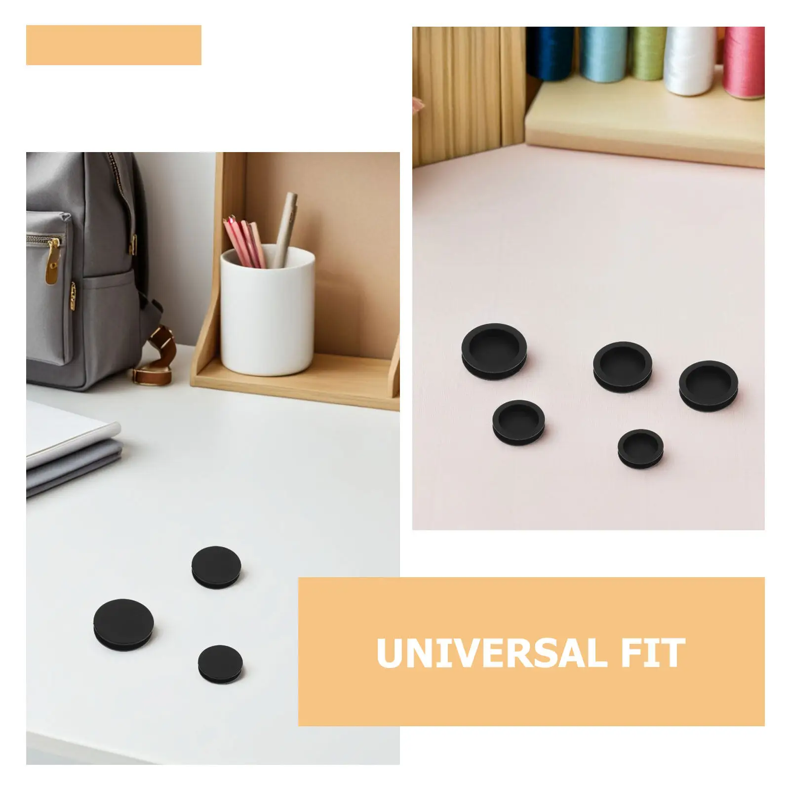 10Pcs Black Silicone Coin Bank Plug Round Piggy Bank Stopper Replacement Saving Box Closure Seal Hole Cover Money Box Plug