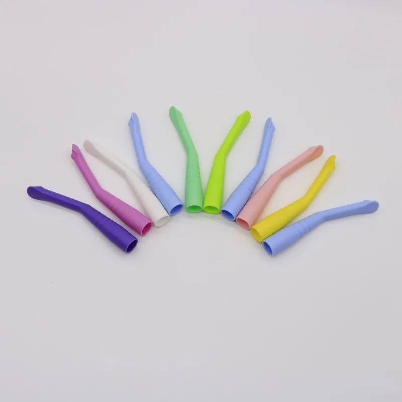 

60PCS Dental Saliva Ejector Dentistry Clinic Disposable Surgical Suction Tips Suction Tube Long Slim Type Dentist Tools