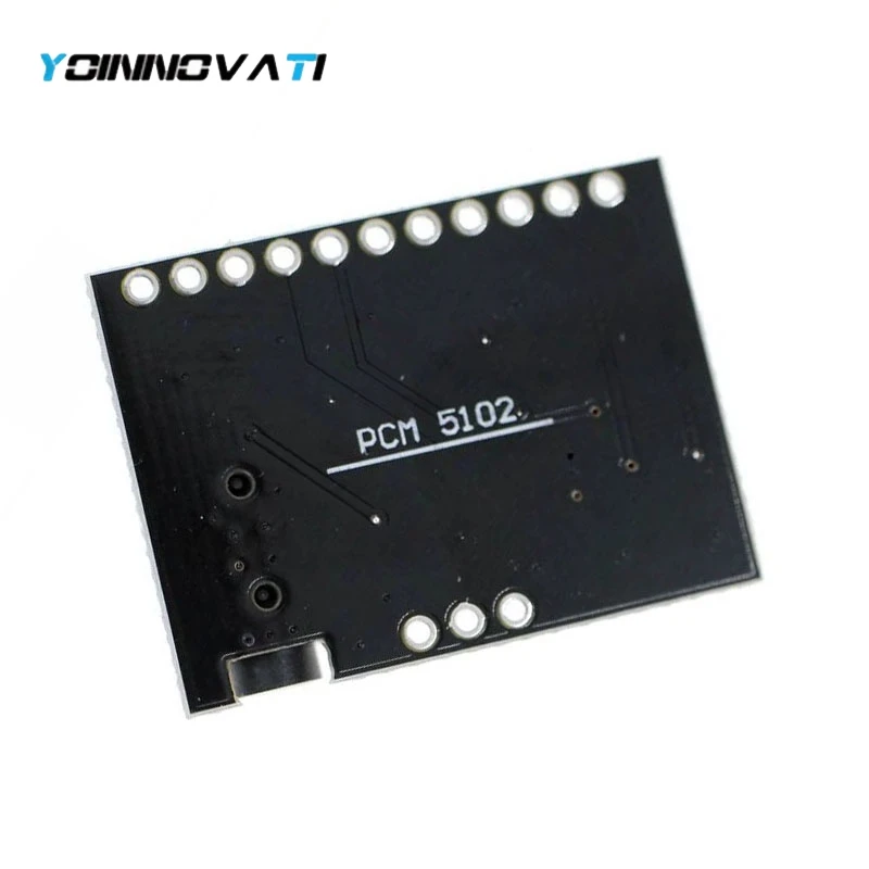 PCM5102A DAC Audio Module pHAT Stereo Digital-to-Analog Board with 3.5mm Stereo Jack Output DAC Decoder Board for Raspberry Pi